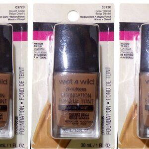 Wet n Wild Photofocus Foundation C372C Medium Dark 1fl/oz (Set of 3)